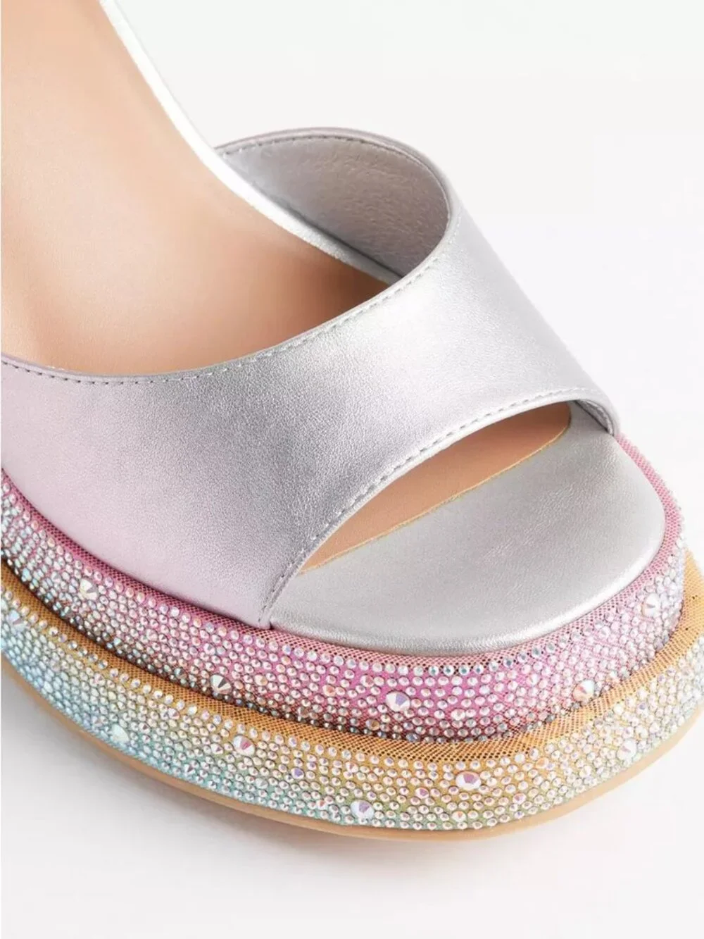 Torrid Pride Double Platform Heel Sandal — Size 13
